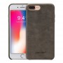 Чехол Jisoncase для iPhone 8 Plus/7 Plus Leather Gray