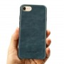 Чехол Jisoncase для iPhone 8/7 Leather Blue