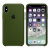 Силиконовый чехол Apple Silicone Case Virid (Темно-зеленый) для iPhone Xs Max 