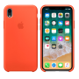 Силиконовый чехол Apple Silicone Case Spicy Orange для iPhone Xr