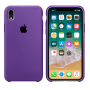 Силиконовый чехол Apple Silicone Case Purple для iPhone Xr
