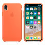 Силиконовый чехол Apple Silicone Case Orange для iPhone Xr