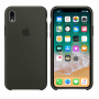 Силиконовый чехол Apple Silicone Case Dark Olive для iPhone Xr