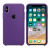 Силиконовый чехол Apple Silicone Case Purple для iPhone Xs Max