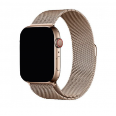 Ремешок для Apple Watch Milanese loop 38/42мм Розовое золото