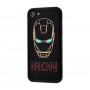 Чехол для iPhone 7/8 Glass "Iron Man"