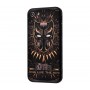 Чехол для iPhone 7/8 Glass "Black Panther"