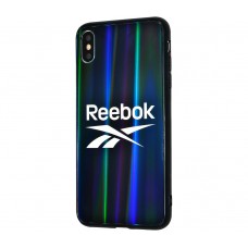 Чехол для iPhone X / XS Benzo "Reebok" черный