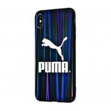 Чехол для iPhone X / XS Benzo "Puma" черный