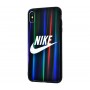 Чехол для iPhone X / XS Benzo "Nike" черный