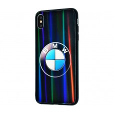 Чехол для iPhone X / XS Benzo "BMW" черный