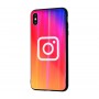 Чехол для iPhone X / XS Benzo "Instagram"