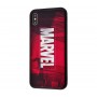 Чехол для iPhone X / XS Glass "Marvel"