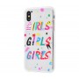 Силиконовый чехол для iPhone Xs Max Lovely "GIRLS"
