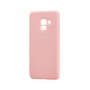 Чехол Silicone cover для Samsung Galaxy J6 2018 Розовый