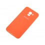 Чехол Silicone cover для Samsung Galaxy J6 2018 Оранжевый