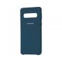 Силиконовый чехол для Samsung Galaxy S10 Silky Морской