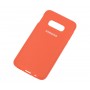 Силиконовый чехол для Samsung Galaxy S10E Оранжевый