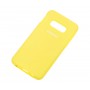 Силиконовый чехол для Samsung Galaxy S10E Желтый