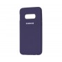 Силиконовый чехол для Samsung Galaxy S10E Темно-Синий