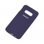 Силиконовый чехол для Samsung Galaxy S10E Темно-Синий