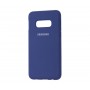 Силиконовый чехол для Samsung Galaxy S10E Синий