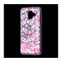 Силиконовый чехол для Samsung Galaxy A6 2018 (A600) Принт: Розовые цветы