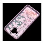 Силиконовый чехол для Samsung Galaxy A6 2018 (A600) Принт: Розовые цветы