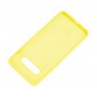 Силиконовый чехол для Samsung Galaxy S10+ Желтый