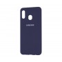 Чехол для Samsung Galaxy A30 Silicone Cover Синий ( темный )