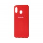 Чехол для Samsung Galaxy A30 Silicone Cover Красный
