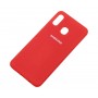 Чехол для Samsung Galaxy A30 Silicone Cover Красный