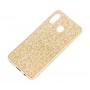 Чехол для Samsung Galaxy A30 Shining Sparkles с блестками Золотистый