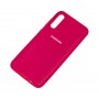 Чехол для Samsung Galaxy A50 Silicone Full Розово-красный
