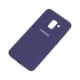 Чехол для Samsung Galaxy A8 2018 Silicone Full Синий