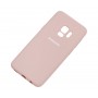 Чехол для Samsung Galaxy S9 Silicone Full Бледно-розовый