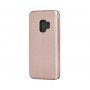 Чехол-книжка для Samsung Galaxy S9 Premium Розово-золотистый