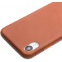 Кожаный чехол Qialino Leather Case with Metal Buttons Coffe для iPhone Xr