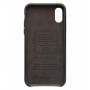 Кожаный чехол Qialino Leather Case Kangaroo Black для iPhone Xr