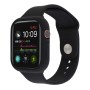 Силиконовый чехол-ремешок для Apple Watch 38/40/42/44мм Black