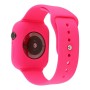 Силиконовый чехол-ремешок для Apple Watch 38/40/42/44мм Hot pink