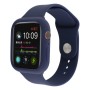 Силиконовый чехол-ремешок для Apple Watch 38/40/42/44мм Midnight Blue