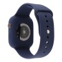 Силиконовый чехол-ремешок для Apple Watch 38/40/42/44мм Midnight Blue