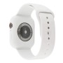Силиконовый чехол-ремешок для Apple Watch 38/40/42/44мм White