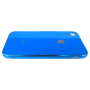 Чехол для iPhone Xr Glass Logo Case Blue ( Синий )