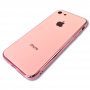 Чехол для iPhone 6/ 6s Glass Logo Case Pink ( Розовый )