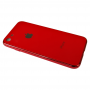 Чехол для iPhone 7/8 Glass Logo Case Red (Красный)