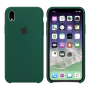 Силиконовый чехол Apple Silicone Case Dark Virid для iPhone Xr