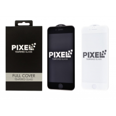 Защитное стекло Pixel Tempered Glass для iPhone 6/6s Черное