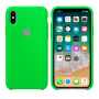 Силиконовый чехол Apple Silicone Case Uran Green для iPhone XS Max